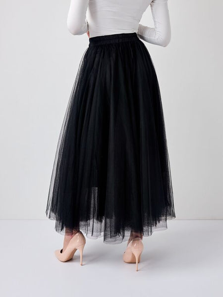 Tabitha Tulle skirt - Black