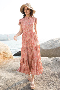 Cami dress - Ditsy Rust