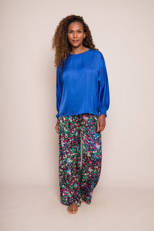 Gabrielle Blouse - Royal blue