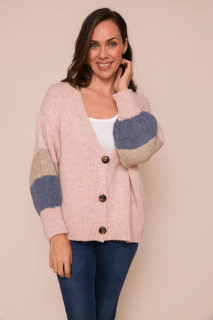 Harper cardigan - Soft pink
