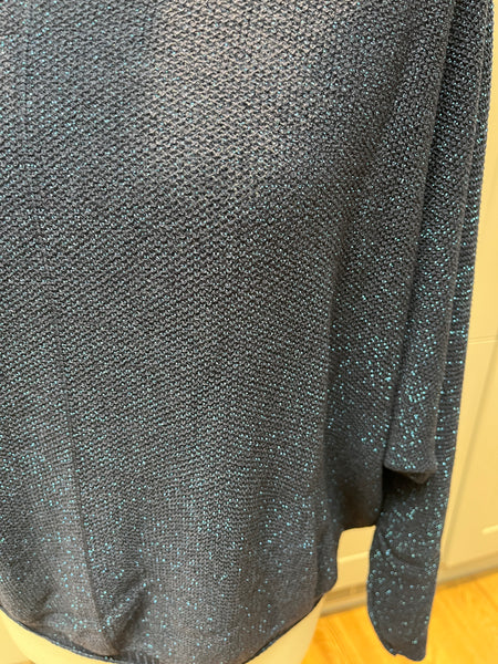 Lina Sparkle knit - Navy