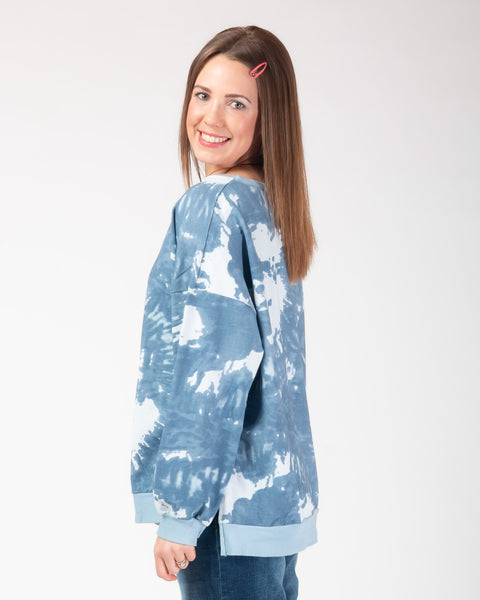 Cloud Sweatshirt - Denim blue