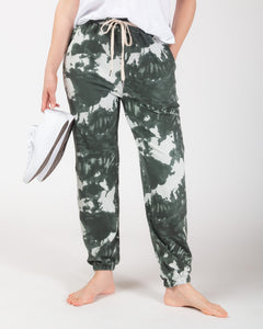 Tie dye Joggers - Olive