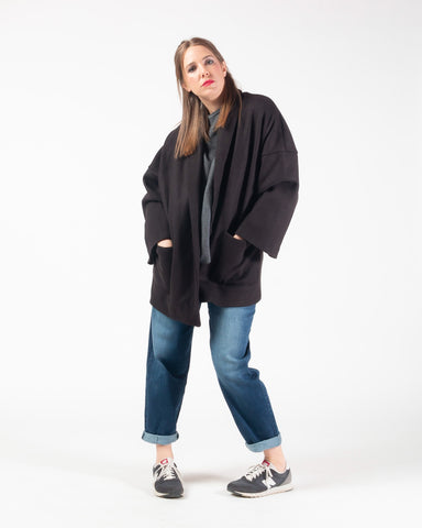 Kenya short coat - Black