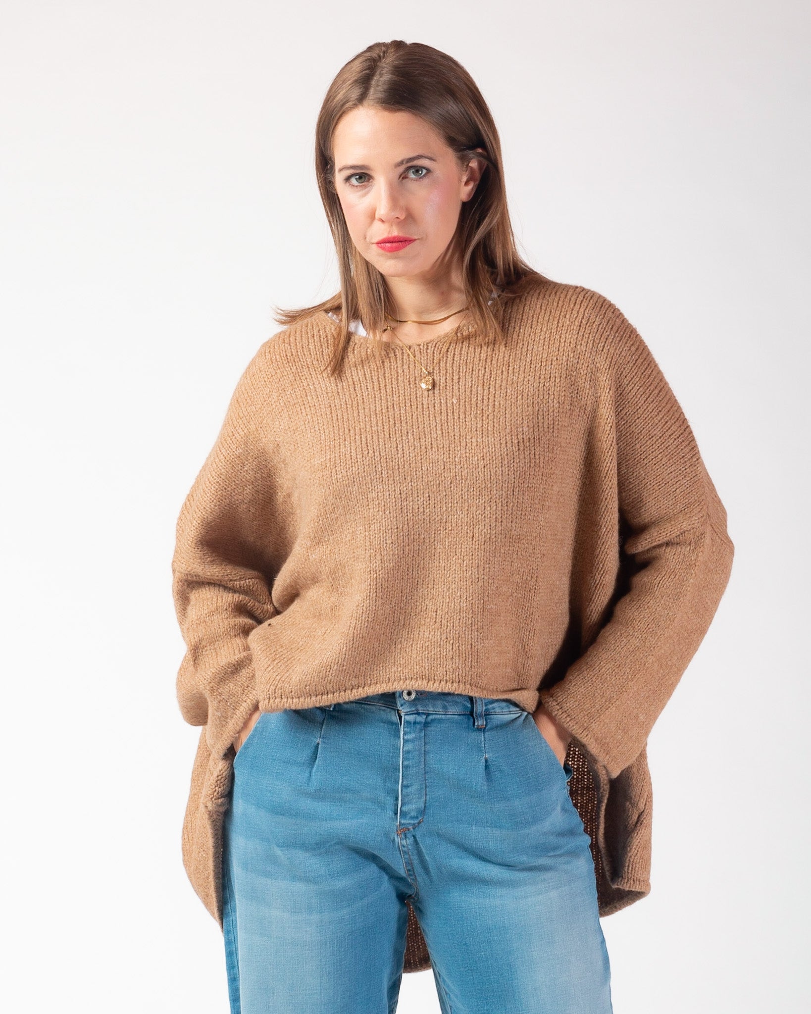 Gabby Knit - Camel