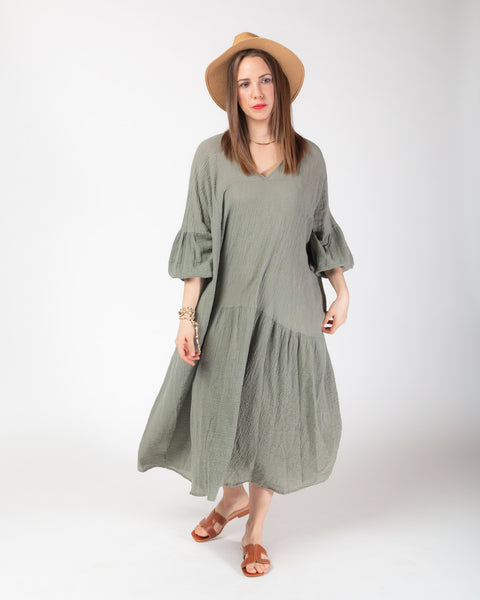 Camille Dress - Olive