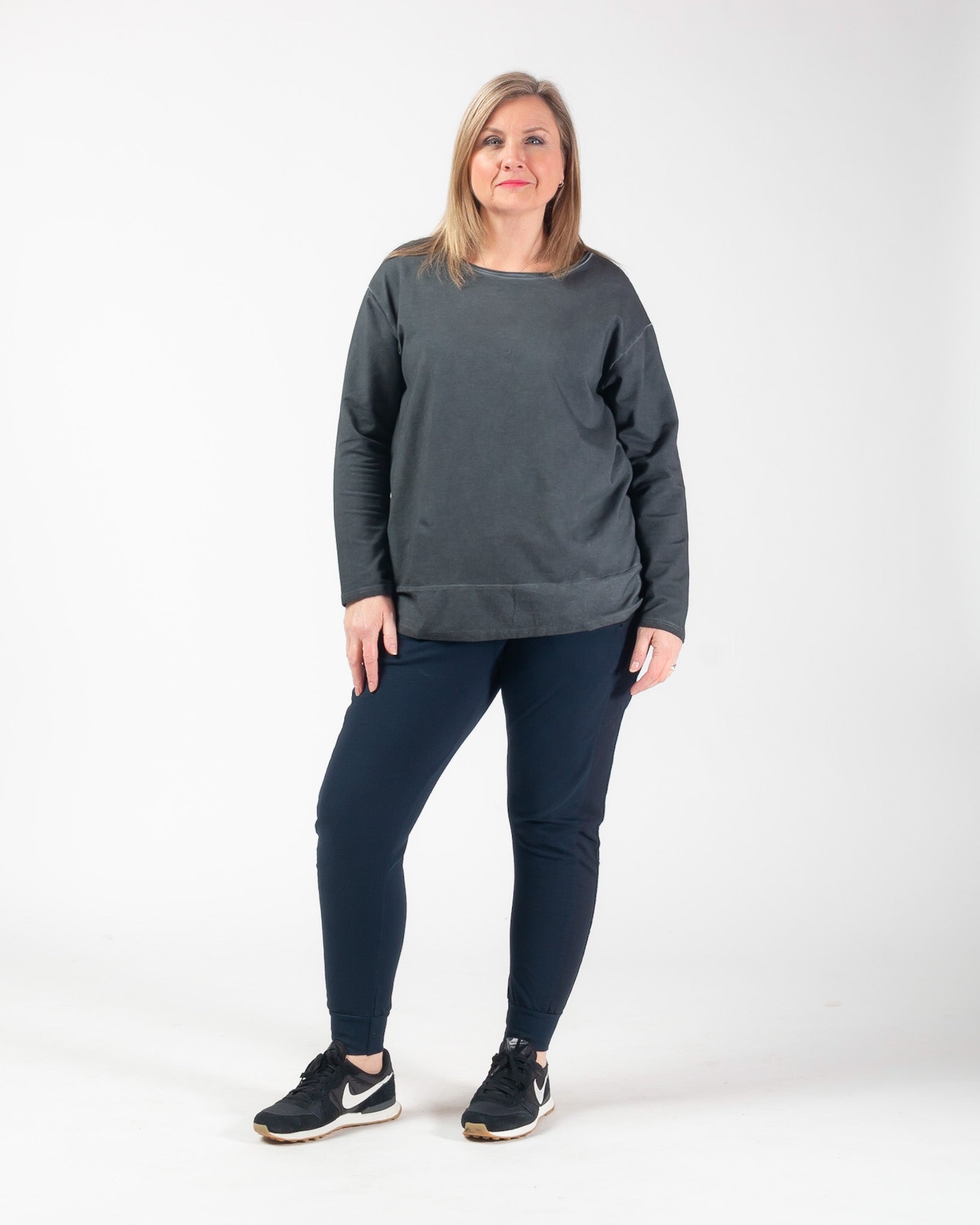 Jerry lightweight sweatshirt - Charcoal