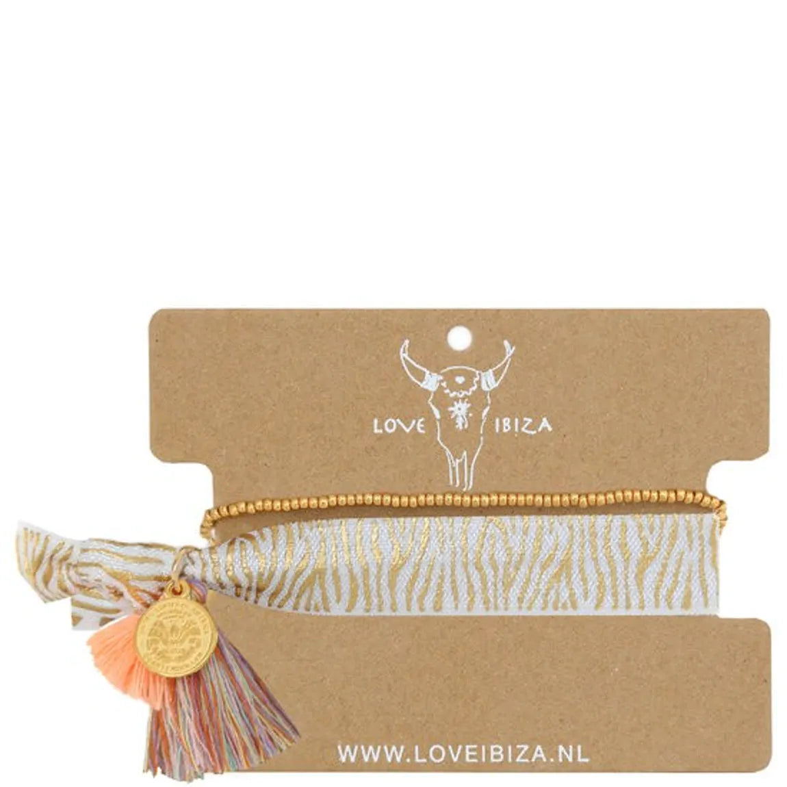 Ibiza Colour Pop Bracelet - Gold