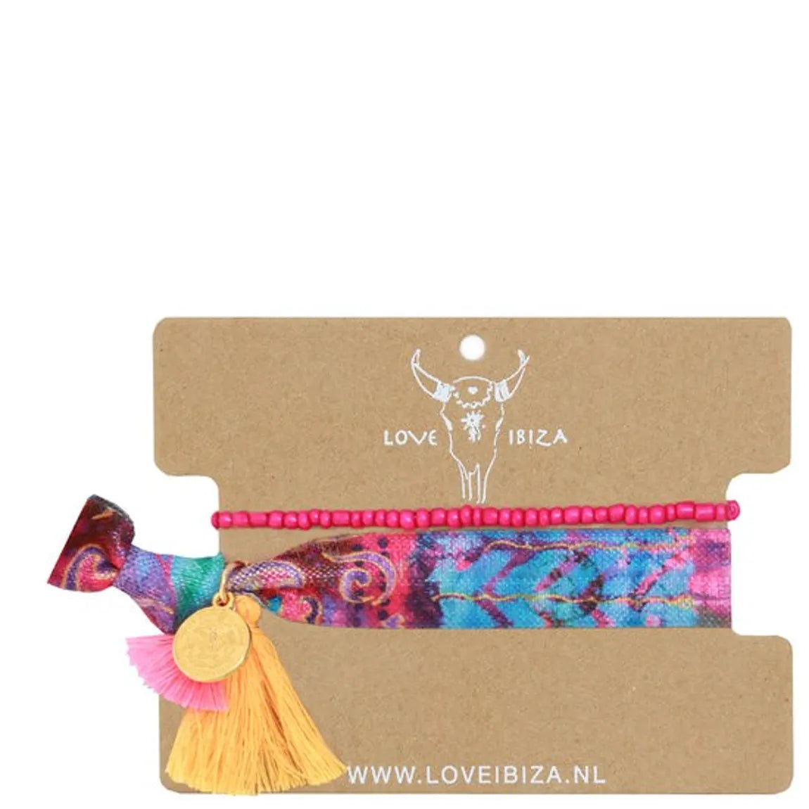Ibiza Colour Pop Bracelet - Neon Pink
