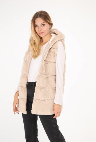 Ayla gilet - Cream