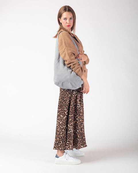 Hattie Suede Bag - Dove grey