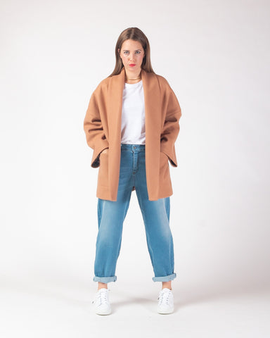 Kenya short coat - Camel