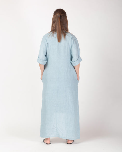 Kenna Linen  Kimono - Denim