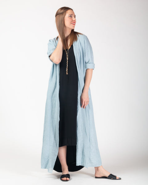 Kenna Linen  Kimono - Denim