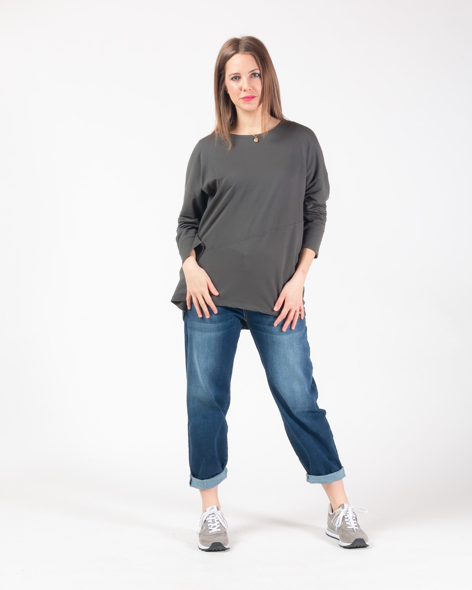 Ziggy pocket sweatshirt - Olive