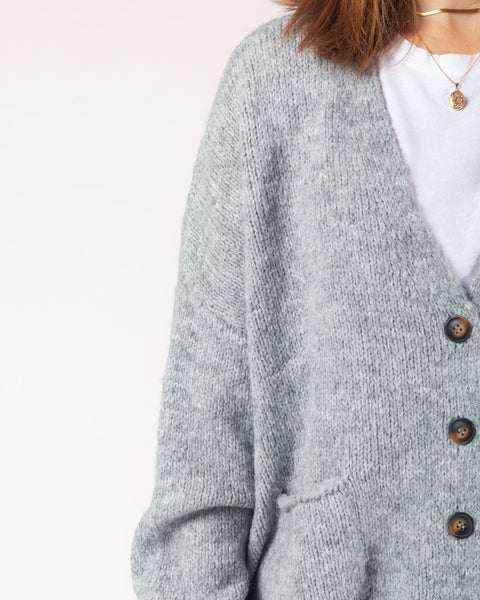 Kaye knit cardigan - Grey