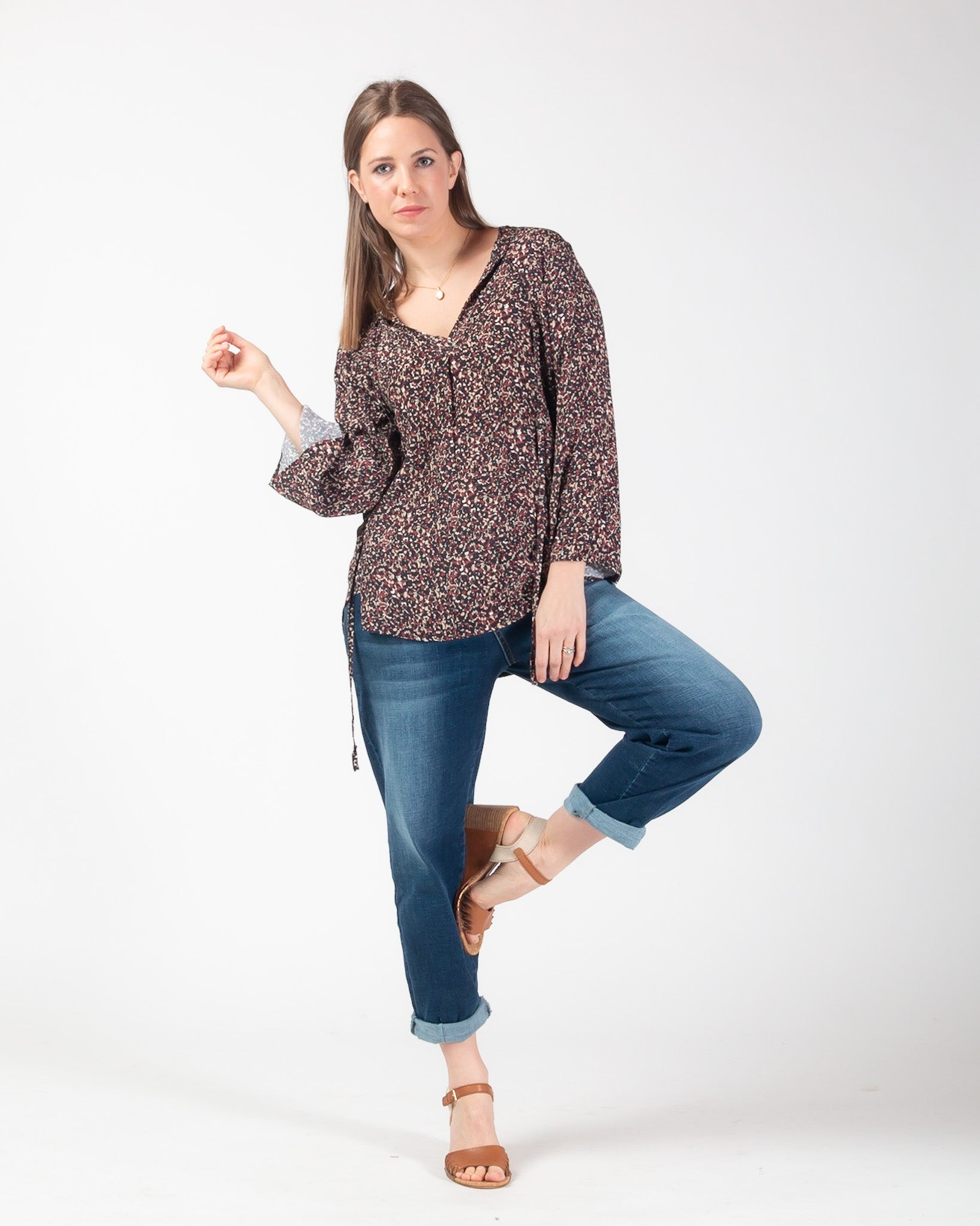 Jada blouse - Berry