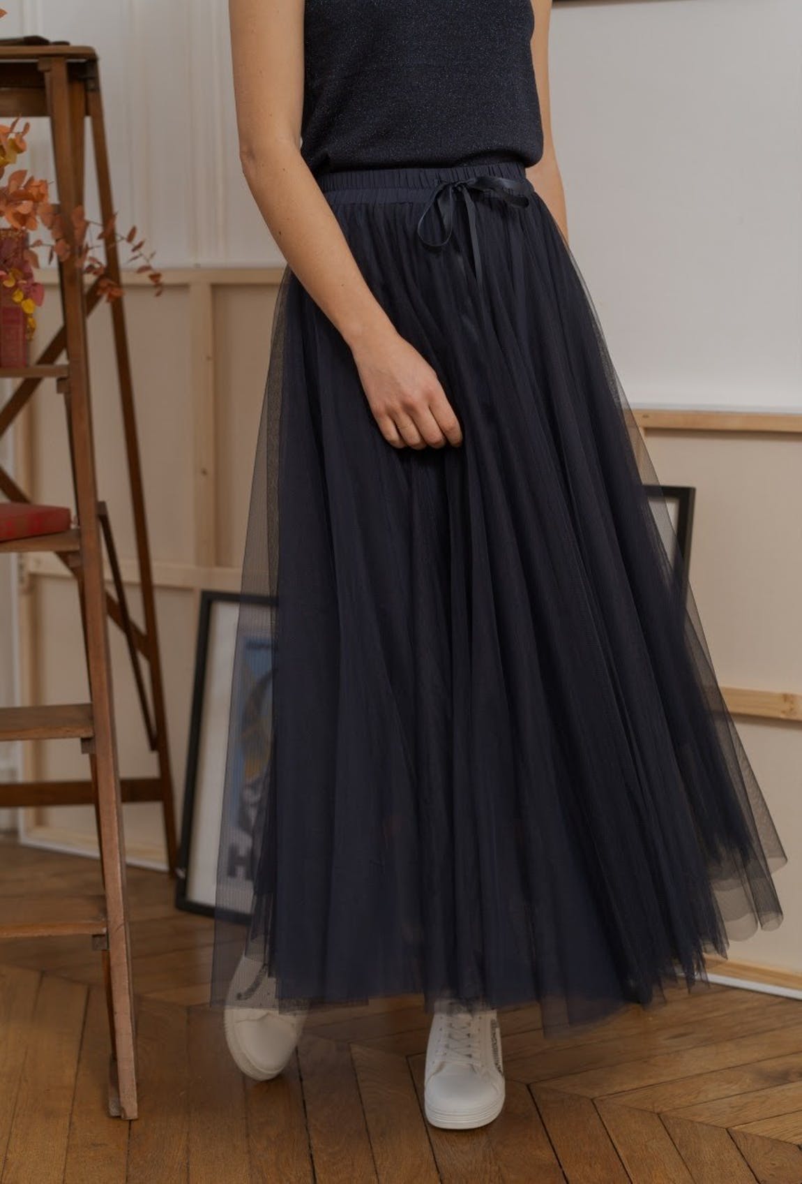 Tabitha Tulle Skirt - Midnight Blue