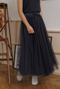 Tabitha Tulle Skirt - Midnight Blue