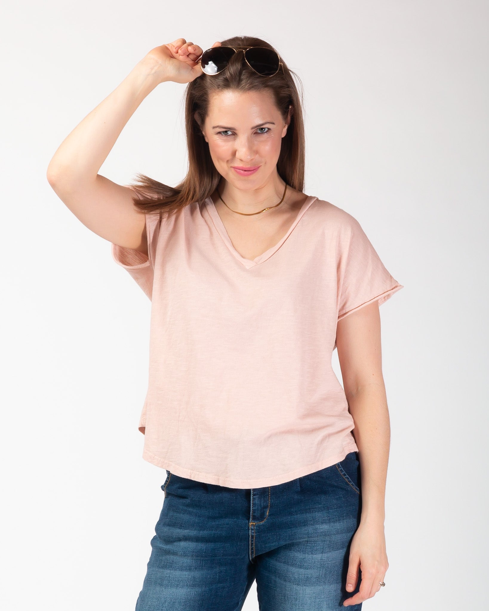 Maria Tee - Dusty pink