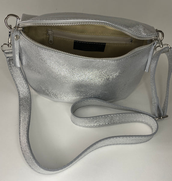 Mila crossbody bag - Silver