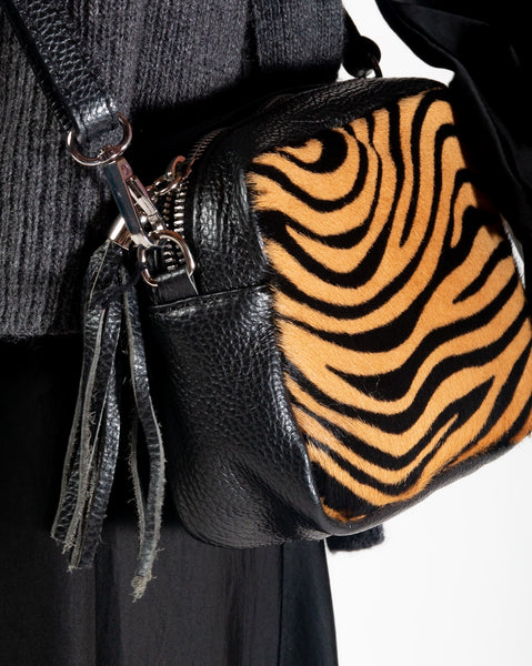 Indie Bag - Zebra Camel
