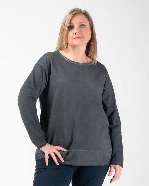 Jerry lightweight sweatshirt - Charcoal