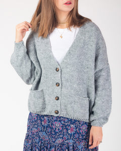 Kaye knit cardigan - Grey