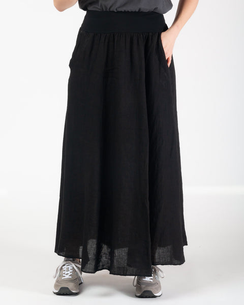 Lula Linen skirt - Black