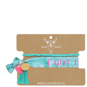 Ibiza Colour Pop Bracelet - Turquoise