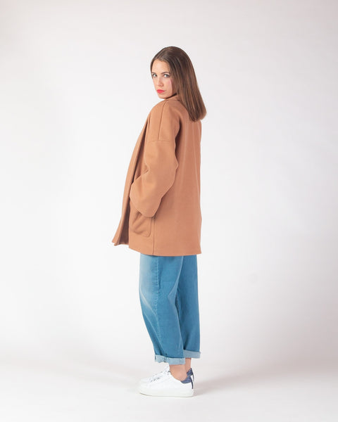Kenya short coat - Camel