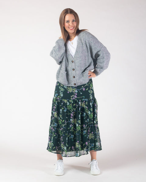 Kaye knit cardigan - Grey
