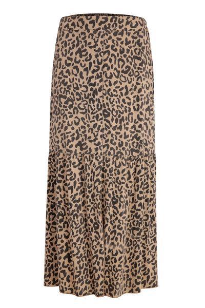 Maru Leopard maxi skirt