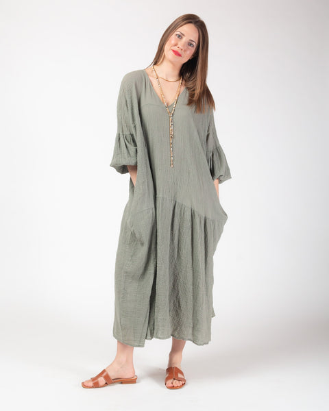 Camille Dress - Olive