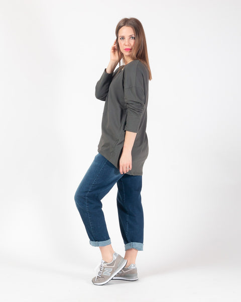Ziggy pocket sweatshirt - Olive