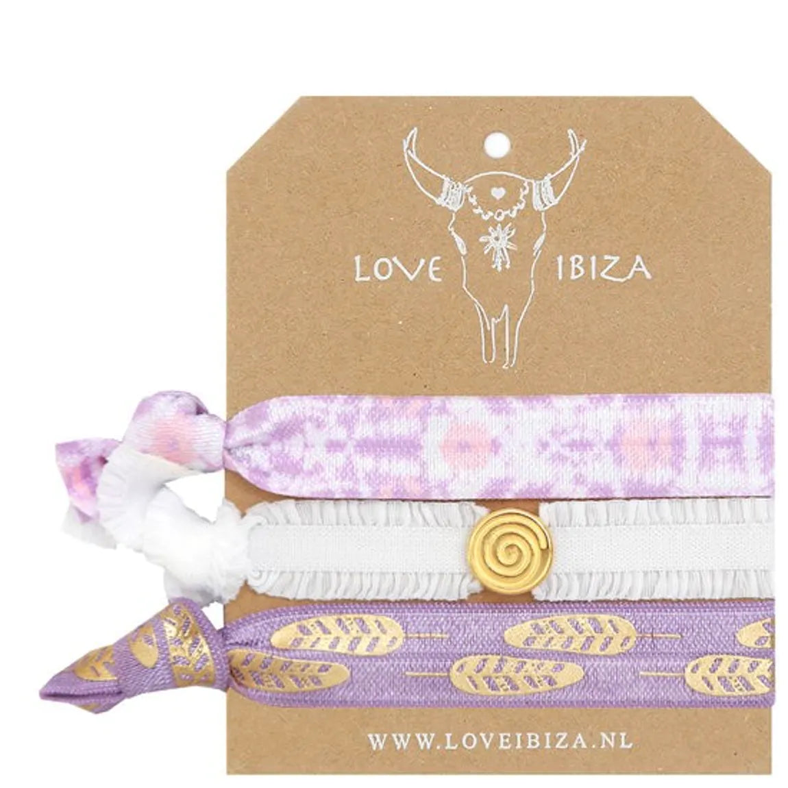 Ibiza Wristies - Lilac