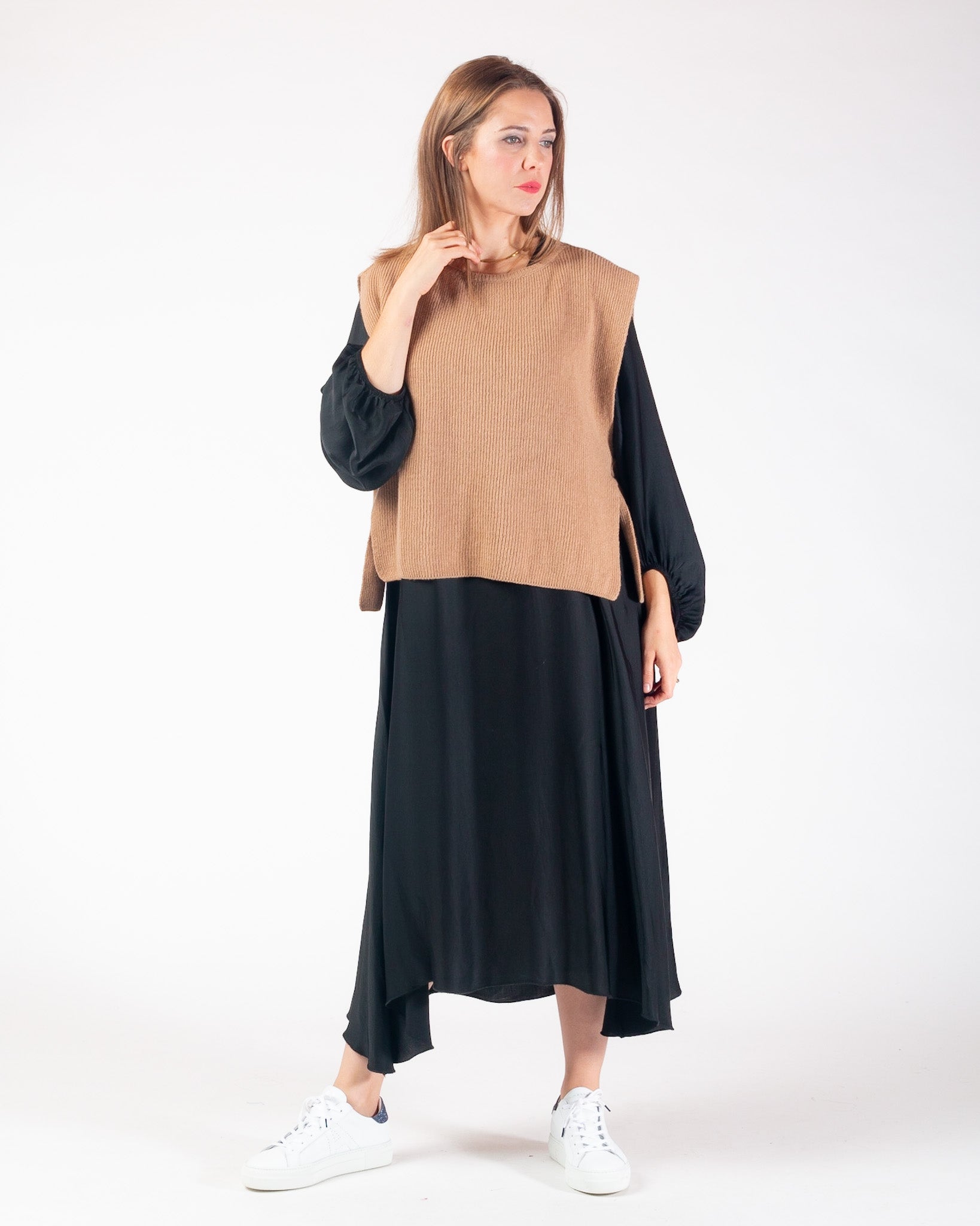 Remi Tank knit - Camel