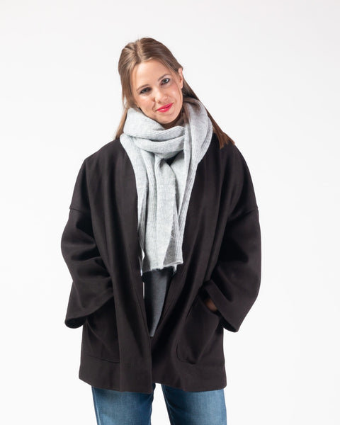 Kenya short coat - Black
