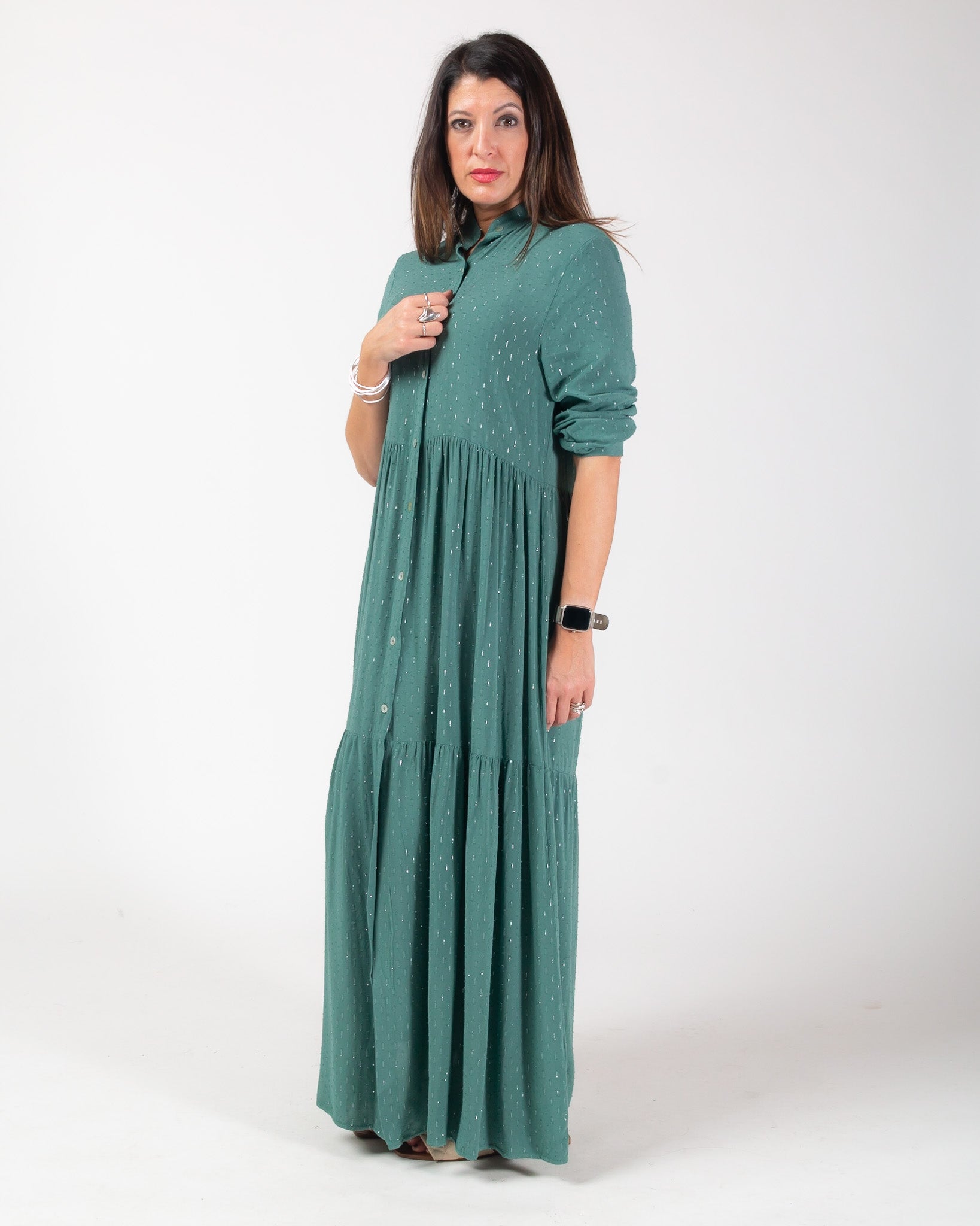 Keoni dress - Sea green