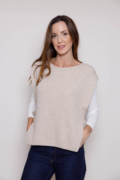 Remi Tank knit - Beige