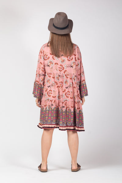Faye short dress - Apricot