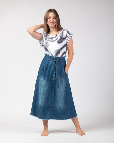 Denim skirt