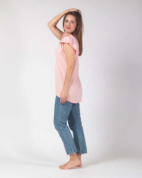 Sydney Sparkle Star Tee - Peach