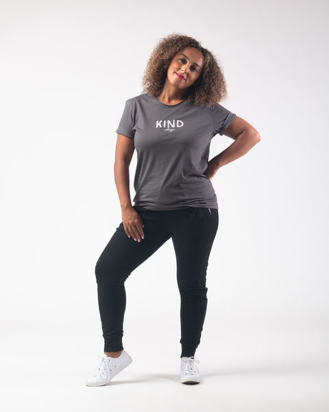 Kind Always Tee - Anthracite