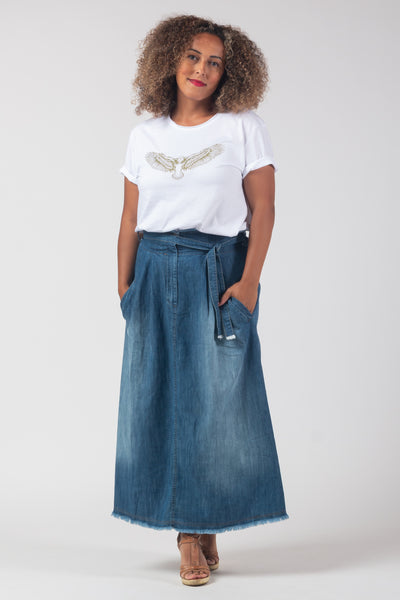 Denim skirt
