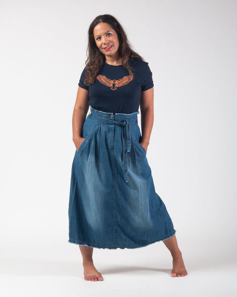 Denim skirt