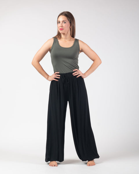 Josie Hareem Trousers - Black