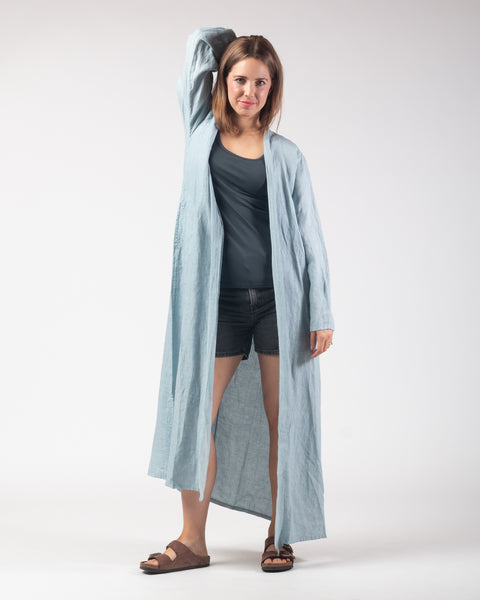 Kenna Linen  Kimono - Denim