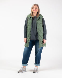 Georgie Gilet - Khaki