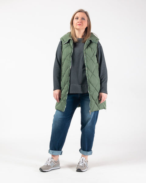 Georgie Gilet - Khaki